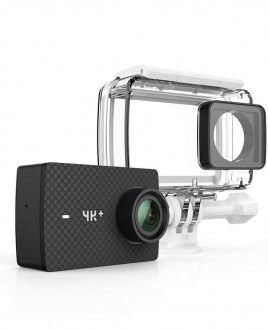 YI 4K Plus Action Camera waterproof case set Black
